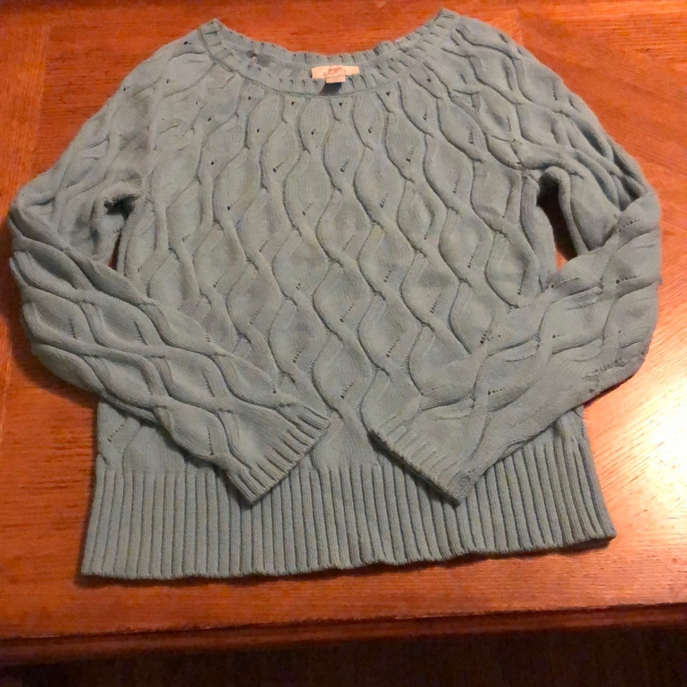Baby blue sweater